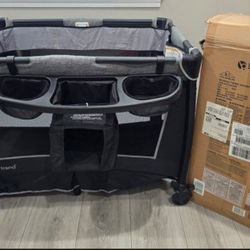 Baby Trend Twins Nursery Center.