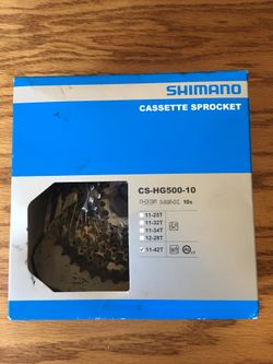 Shimano cassette