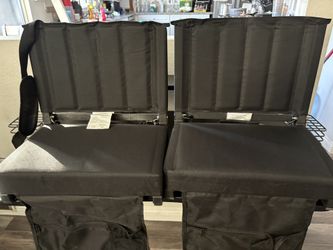 2 Stadium Seats With Cushion