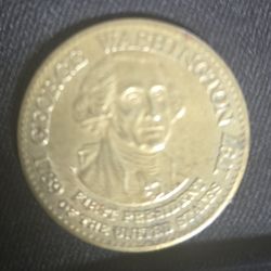 George Washington 1st President  Coin Medal Token 