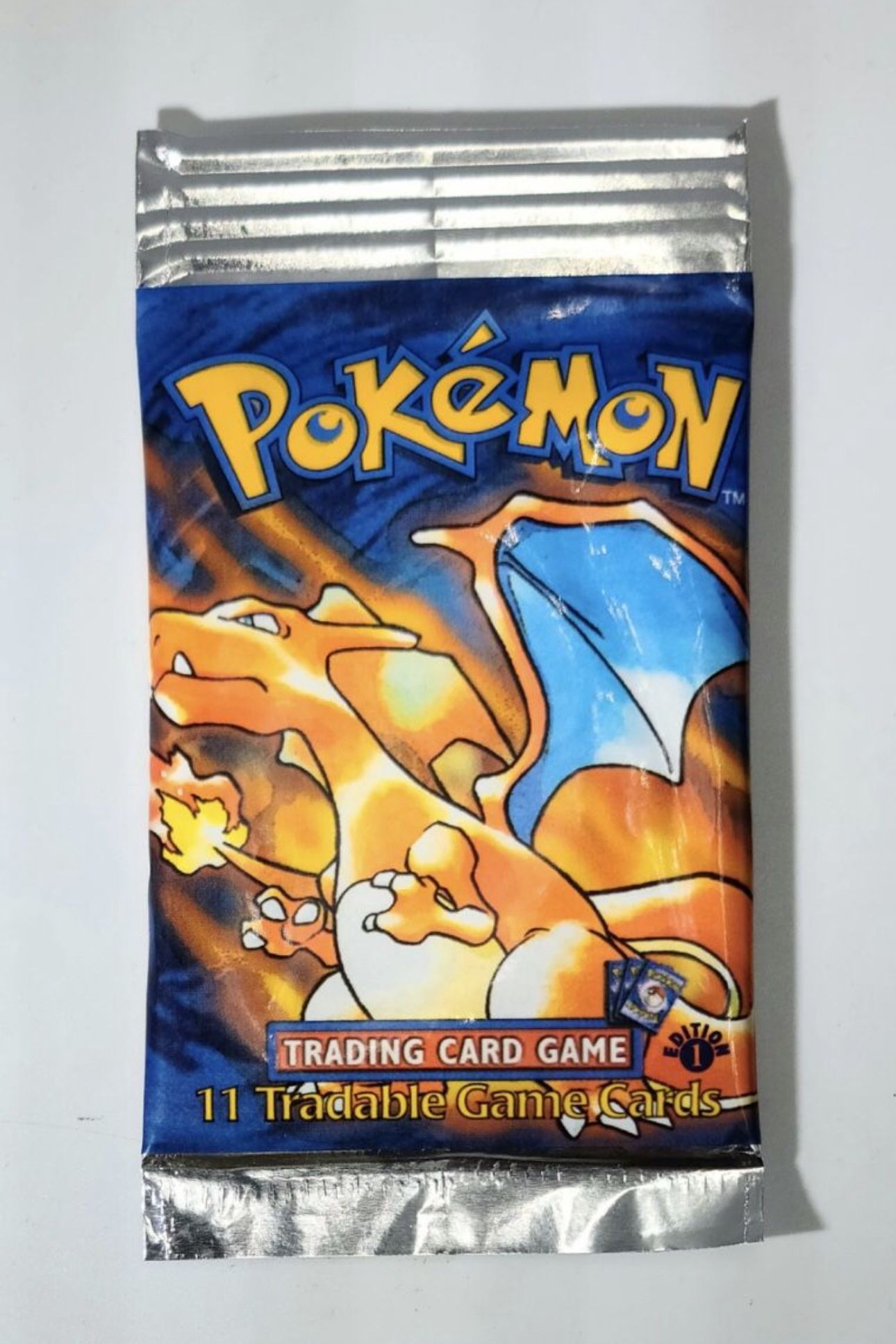 1st Edition Shadowless Charizard Booster Pack - Sealed Replica