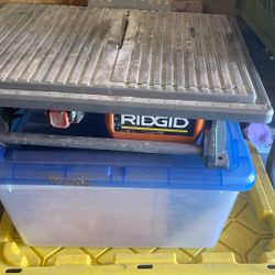 Ridgid Wet Tile Saw