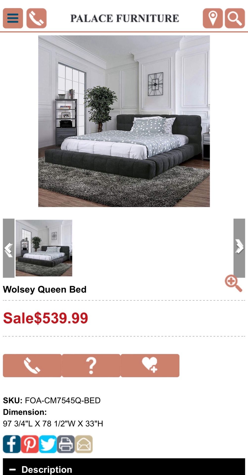 Queen Bed Frame
