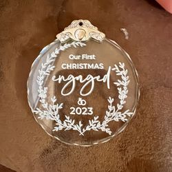 Engaged Ornament 2023