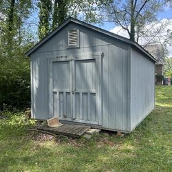 Back yard storage shed