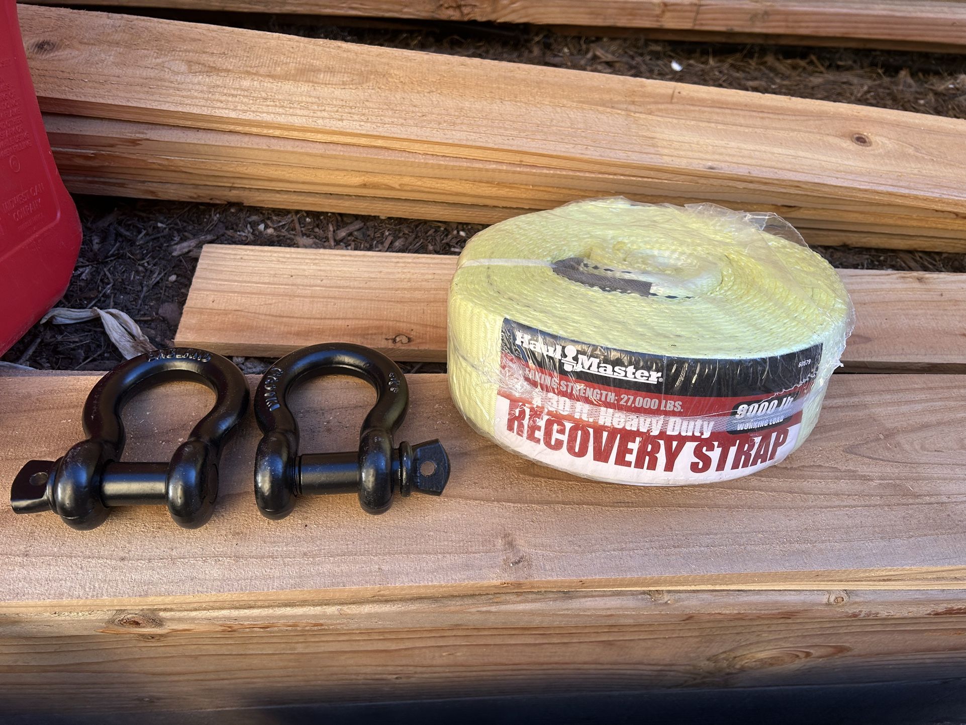 Recovery Straps & Shackles