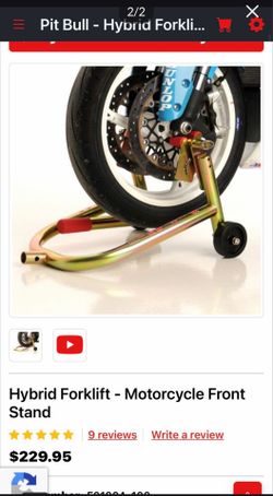 Pitbull bike stands (Ducati)