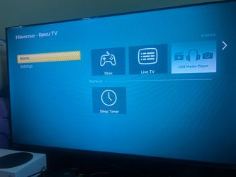 Like New 55" Hisense Roku TV