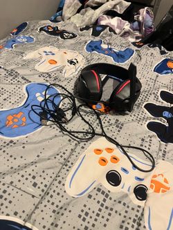 Wired Gaming Headset with USB and 3.5mm Cable