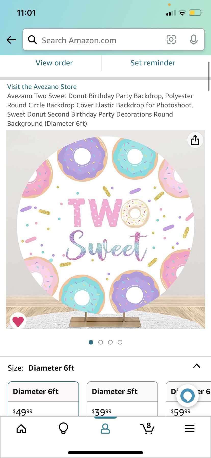 Two Sweet Theme Party Decorations 