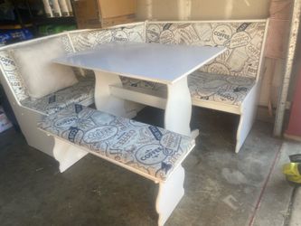 Cafe style kitchen table set