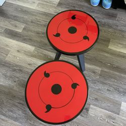 custom sharingan end tables