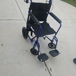 Medline Folding Wheel Chair
