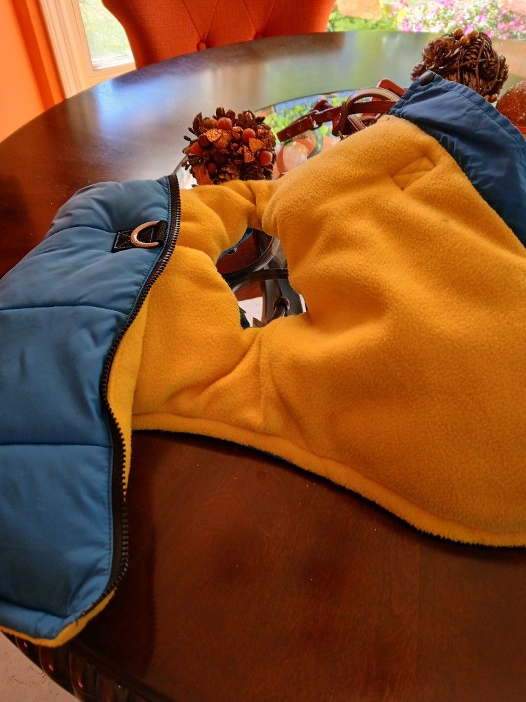 Fleece Lined Dog Coat