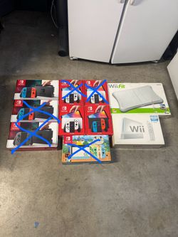 Nintendo Switch Boxes Only