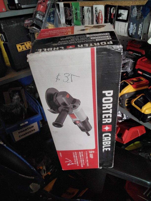 Porter Cable 6 Amp 4-1/2" Small Angle Grinder