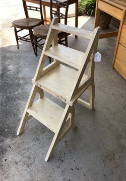 Folding chair/ step stool