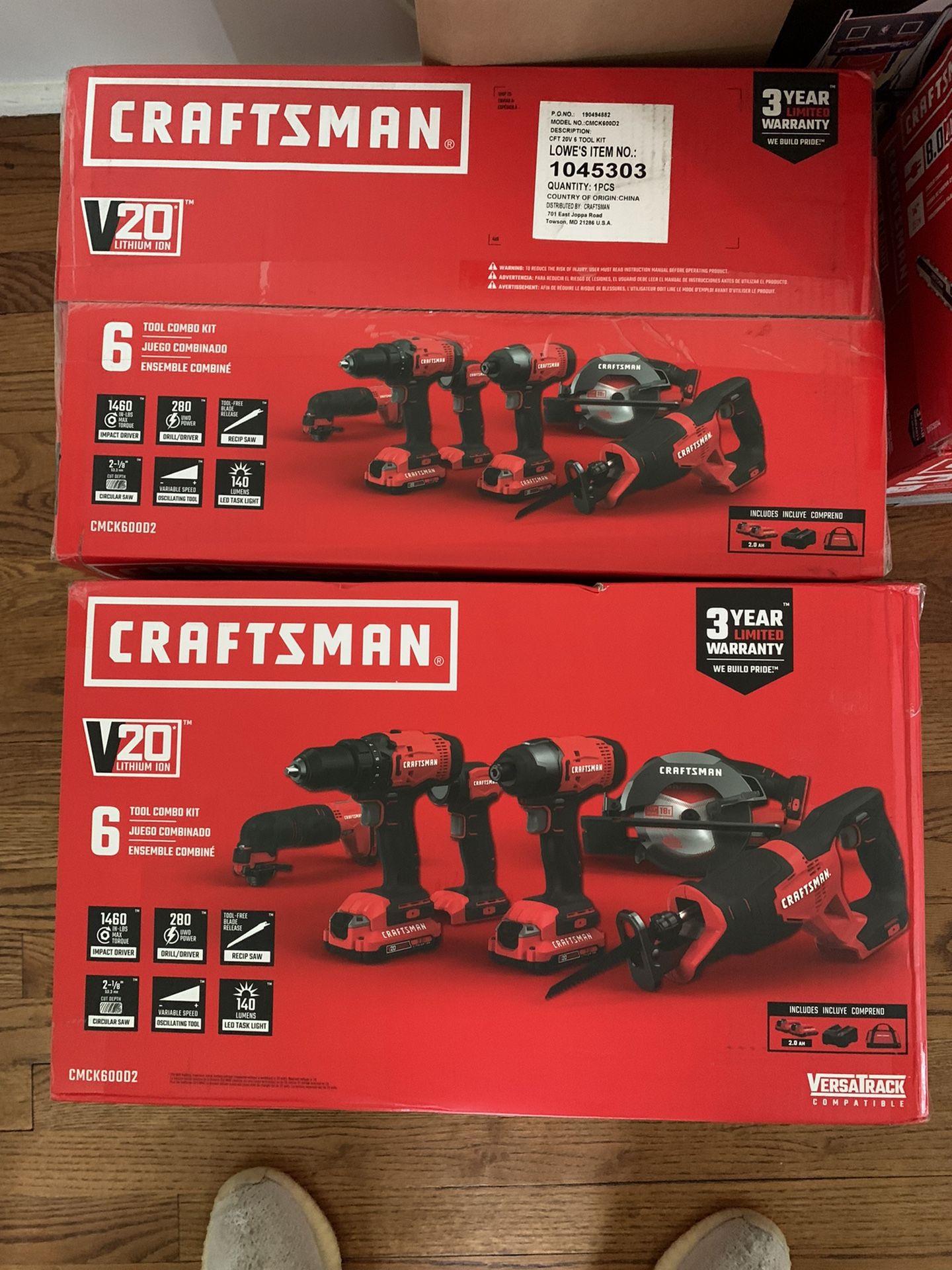 Craftsman 6-tool Combo Kit