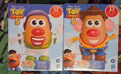 Toy Story 5 , Buzz & Woody Mr Potato Heads [ 60$ for the Pair]