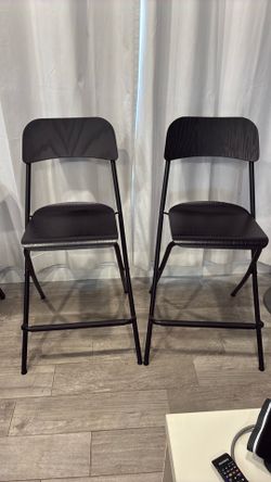 Stools black IKEA