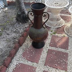 Jarrón Iron Vintage 
