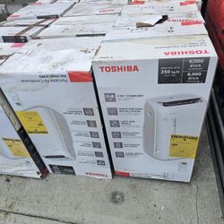 OPEN BOX NEW AC PORTABLE TOSHIBA 6000 BTU INCLUDING HOSE, REMOTE CONTROL, WINDOW KIT,120V WORKING GREAT IF SOMEBODY INTERESTED PLEASE TEXT ME ANY TIME