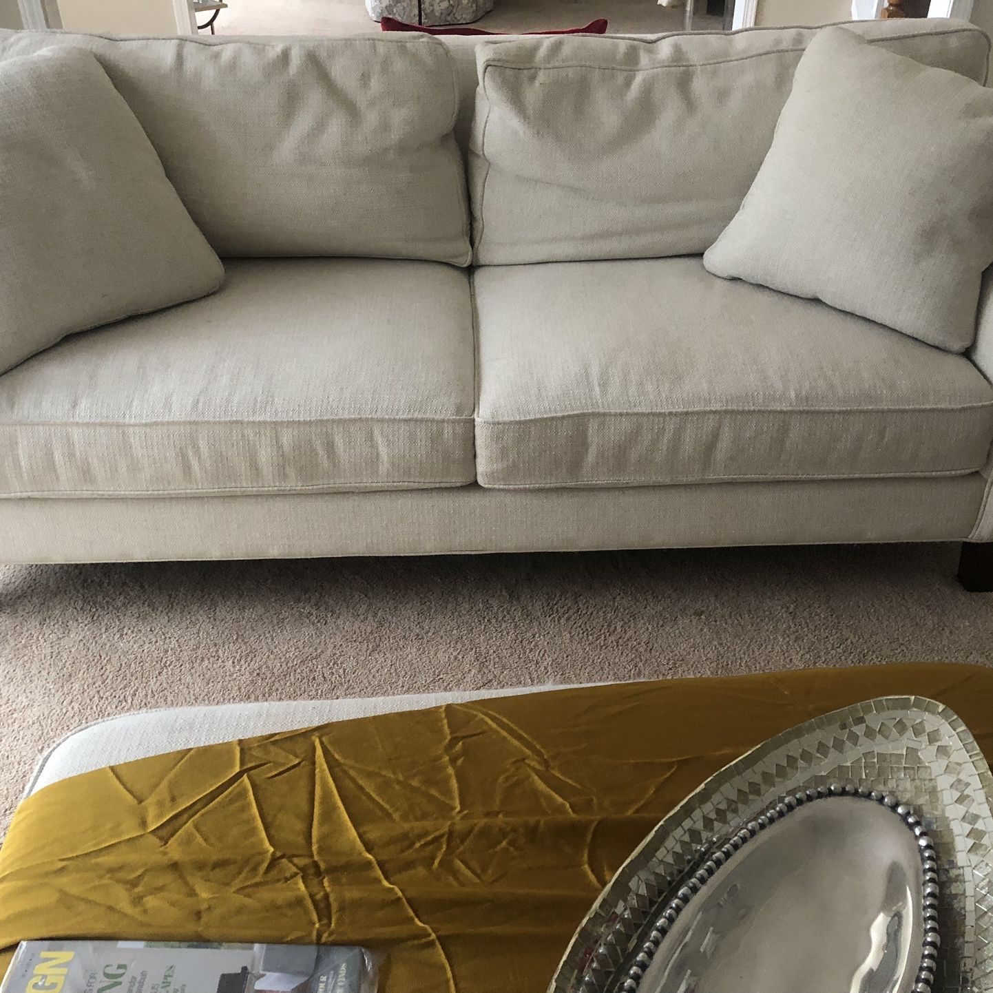 Sofa And Ottoman For Sale for Sale in Alpharetta GA OfferUp
