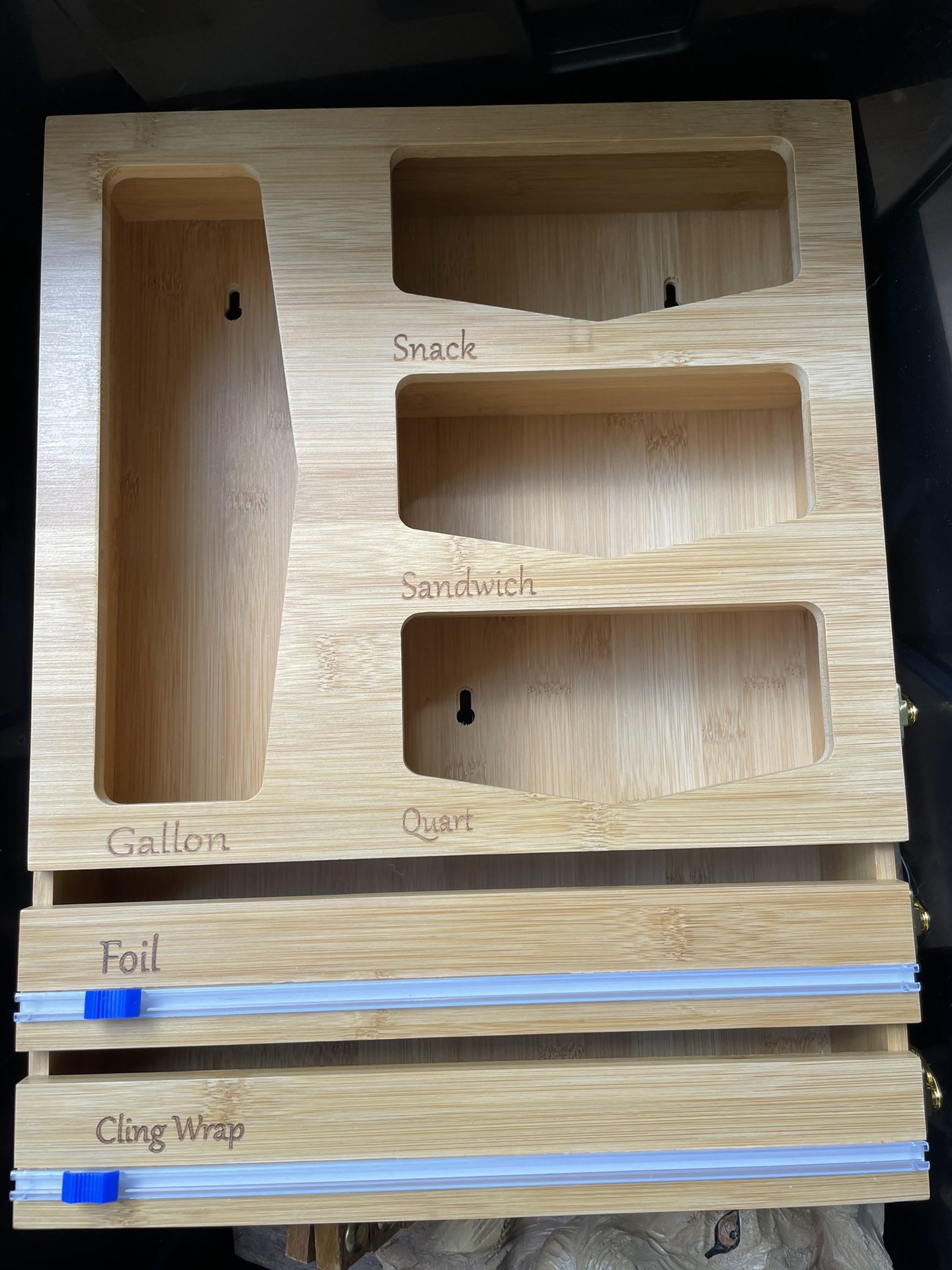 Ziploc Bag Storage