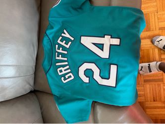 Authentic Mitchell and Ness Ken Griffey Jr Mariners alt jersey