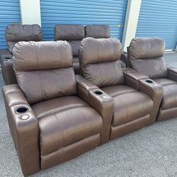 Power Reclining Theater Chairs