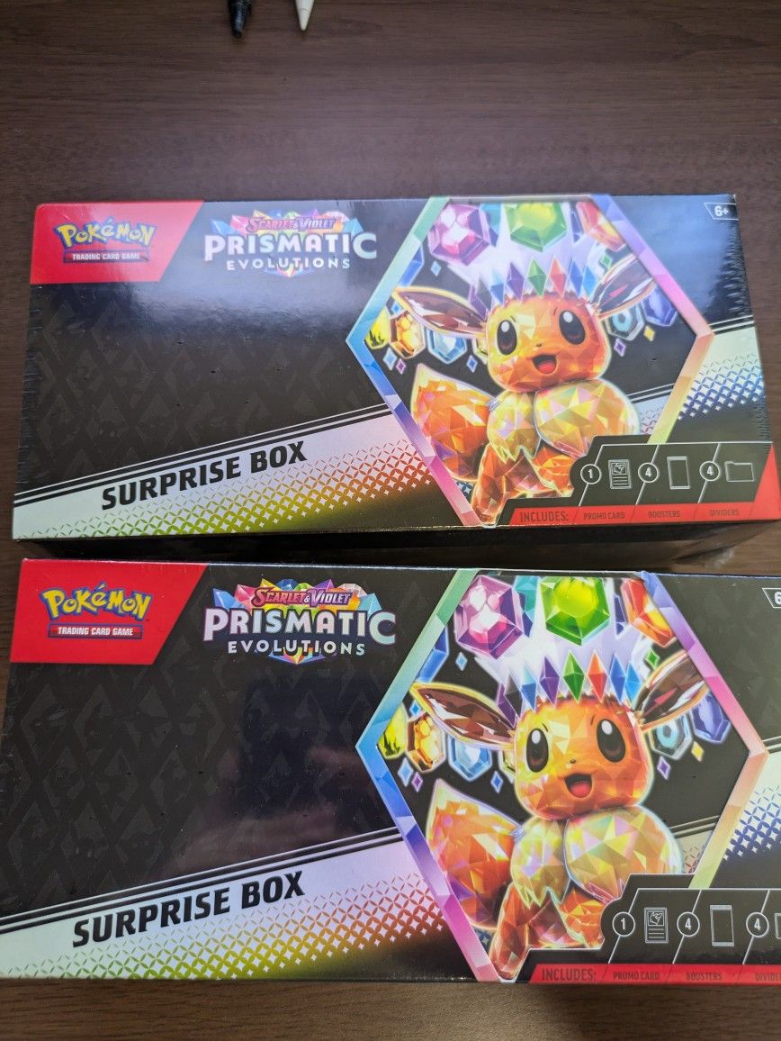 Pokémon Prismatic Evolutions Surprise Box