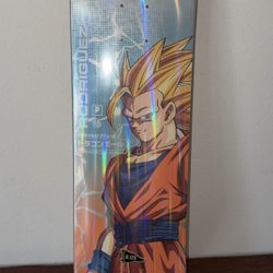 Dragon Ball X Primitive Skate Deck (SS3 Goku)