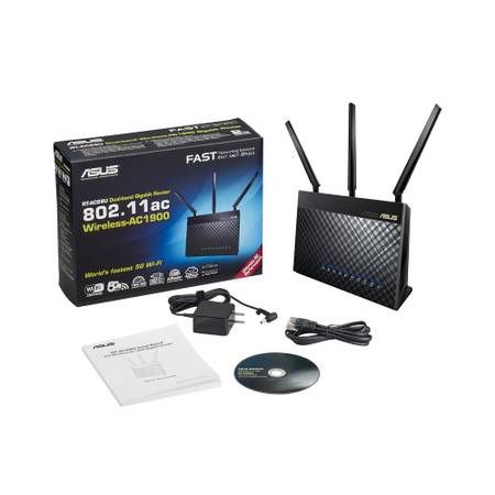 ASUS AC1900 WiFi Router RT-AC68U Gigabit Wireless Internet Switch