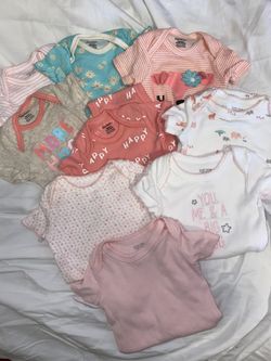 New born baby onesie short sleeve