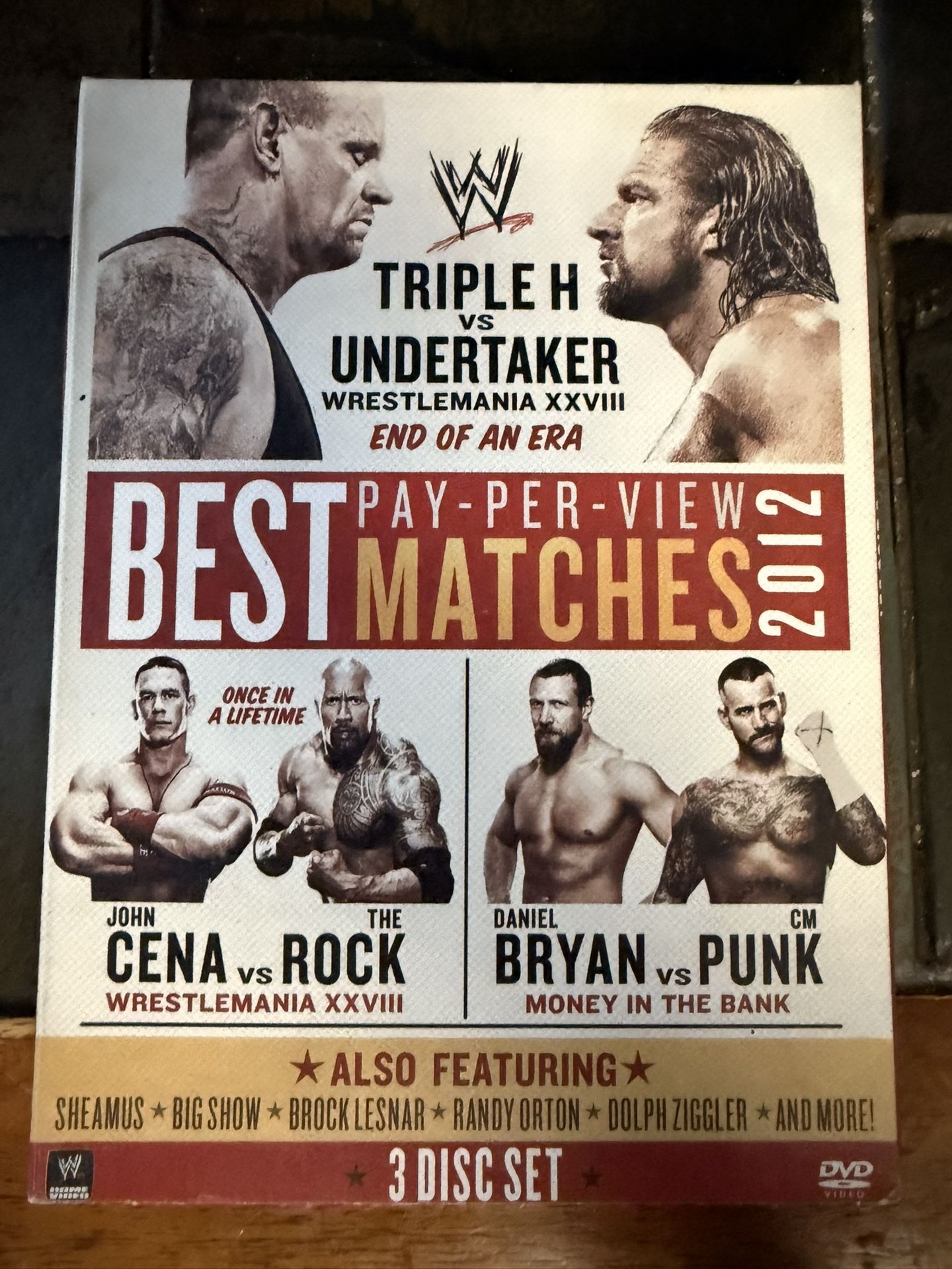 WWE Best Pay Per View Matches DVD’s