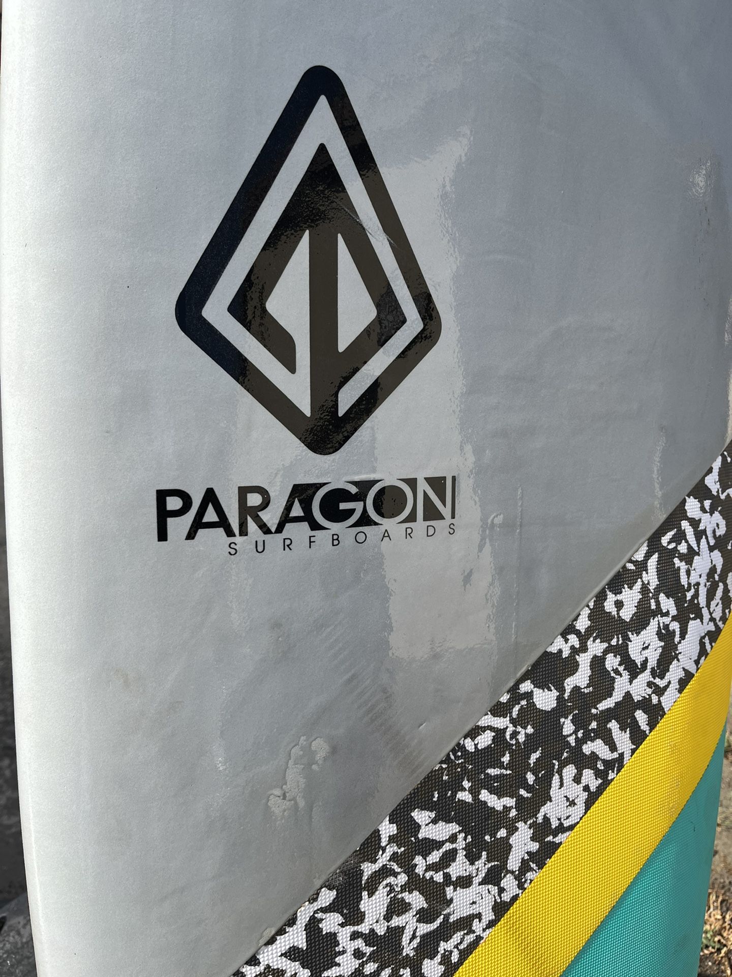 MINI LOG FOAMY 7’-6” Paragon Surfboards Performance Soft-Top Surfboard | Handshaped, Fun & Easy to Ride