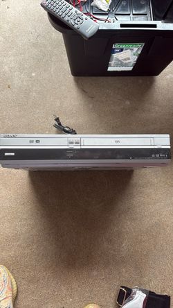 Sony DVD VHS Combo Player Recorder