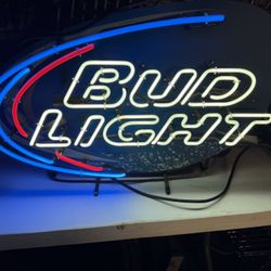 Bud Light Neon Sign 