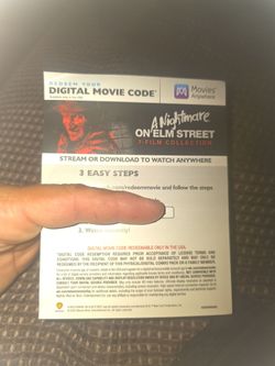 Nightmare on elm street collection digital code 4k
