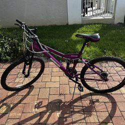 Mongoose 26” Full Suspension Mountain Bike – Like New