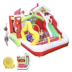 Brand New Still In Box Inflatable Christmas Bounce House