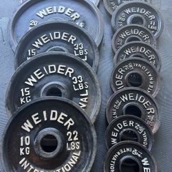 Weider International Olympic Weight Set for Sale in Zephyrhills FL OfferUp