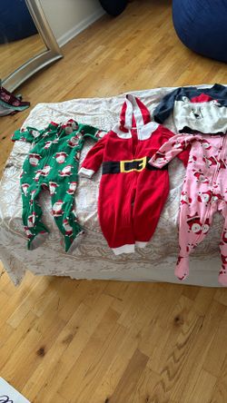 Christmas pajamas and clothes 