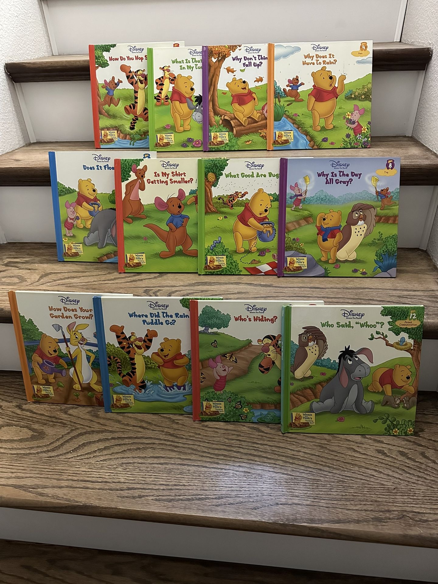 Winnie The Poo Thinking Spot Book Series