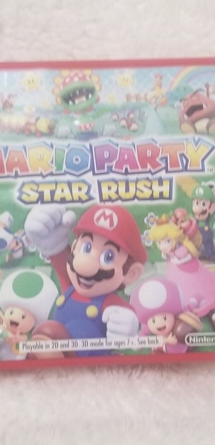 Mario Party Star Rush 3Ds Game