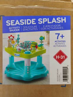 Evenflo ExerSaucer Seaside Splash Activity Center
