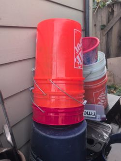 Home Depot Buckets