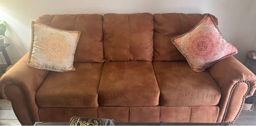 Sofa, love seat and chair