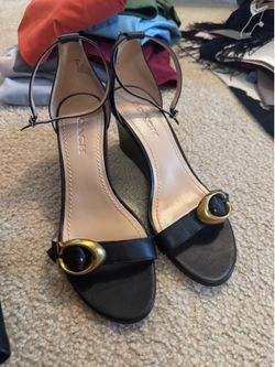 Coach wedge sandals