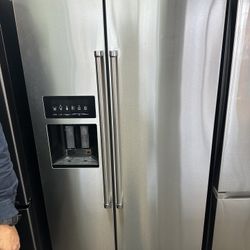  Side Refrigerator in Stainless  55% OFF